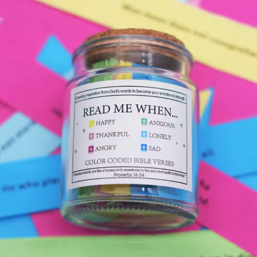 Bible Verses Jar